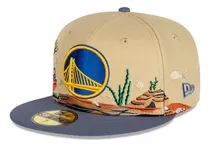 Comprar Gorra 59fifty Golden State Warriors Nba Team Landscape Beige