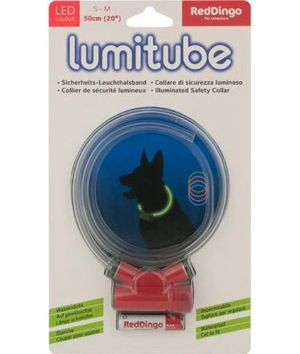 Collares Luminosos Para Mascotas Red Dingo