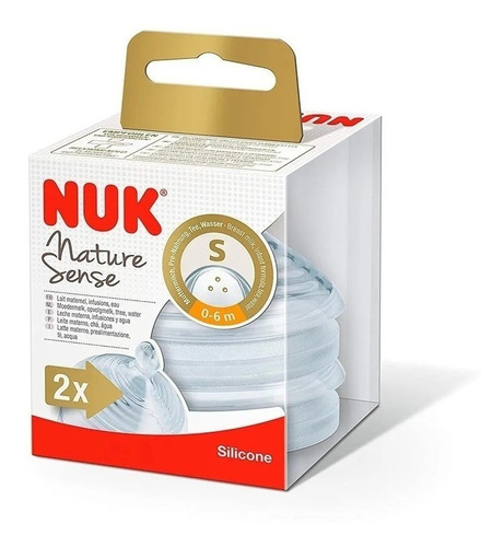 Tetina Nature Sense Nuk Small 0-6 Meses By Creciendo