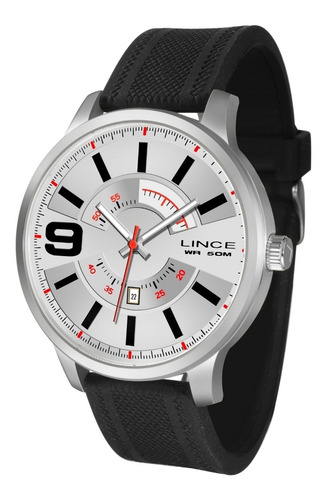 Relogio Lince Masculino Mrph056s B2px Prata Analogico
