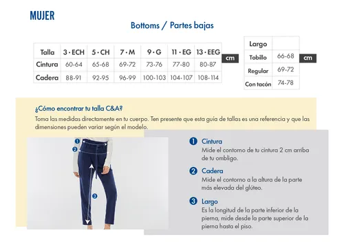 Pantalon negro mujer discount c&a
