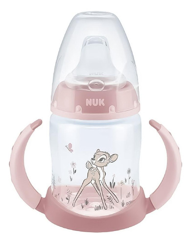 Copo De Treinamento Nuk First Choice Bambi Rosê 150ml 6m