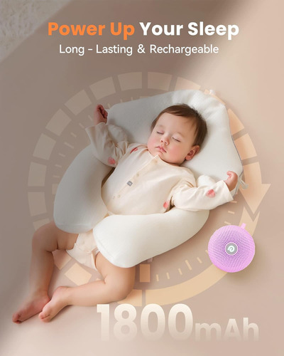 Dreamegg Baby Sleep Soother - Máquina Portátil De Ruido B...