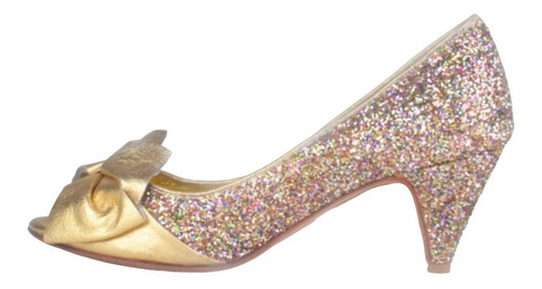 Imagen 5 de 6 de Zapatos Tacos De Cuero De Mujer - Sky Bajo - Ferraro