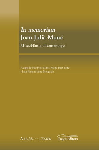 In Memoriam Joan-julia Mune - Varios Autores