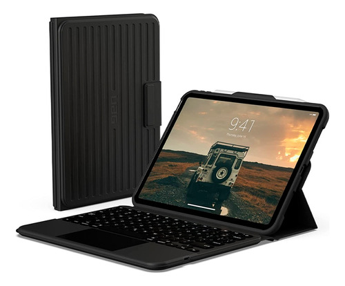 Uag Rugged Bt Keyboard Con Trackpad Para iPad 10.9 Black