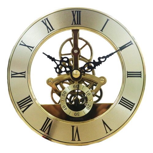Inserto De Reloj Redondo Insertar Cabezal De Reloj Con Oro