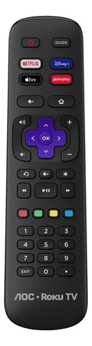 Smart Tv 32 Hd Aoc Roku Tv 32s5045/78g Led Hdmi 1 Usb Wifi