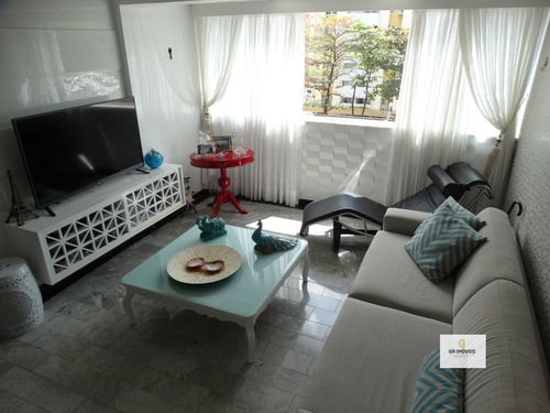 Imagem 15 de 20 de Apt 96 M² Nascente2 Quadra Da Praia Da Ponta Verde3 Quartos Sendo1 Suíte Mobiliado Só 460mil! - 190
