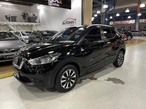 Imagem 2 de 14 de Nissan Kicks S Cvt Preta 2018