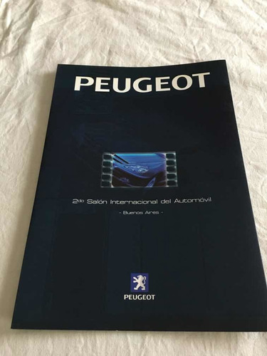 Folleto Publicitario Peugeot (2 Salón Del Automóvil)