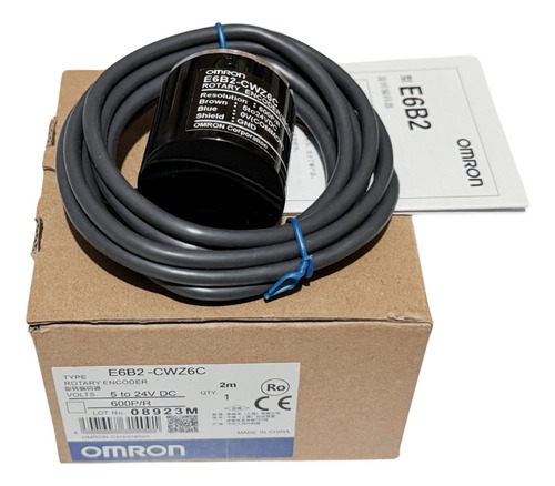 Enconder Incremental Rotatorio Omron Cat. E6b2-cwz6c 600p/r