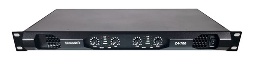 Amplificador Skrander Z4-700 4 Canales 700wx4 