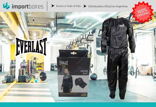 Everlast Sauna Suit Traje Termico P/ Transpirar Y Bajar Peso