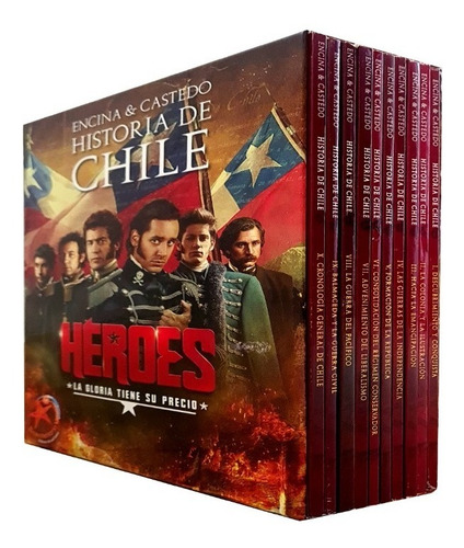 Historia De Chile (10 Tomos) / Encina & Castedo