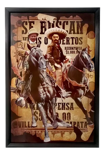 comprar Cuadro De Pancho Villa Y Zapata Se Busca