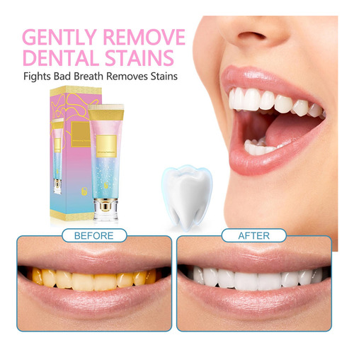 Pasta Dental Limpiadora Fresh Breath Bright Tooth Peach T 80