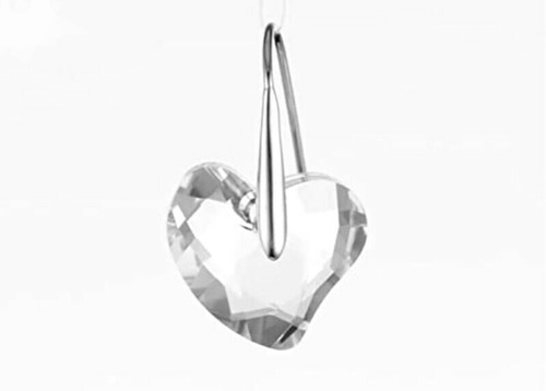 Zarcillos De Cristal Marca Swarovski Original Corazones
