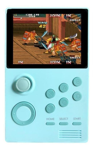 Consola PowKiddy A19 Standard color azul