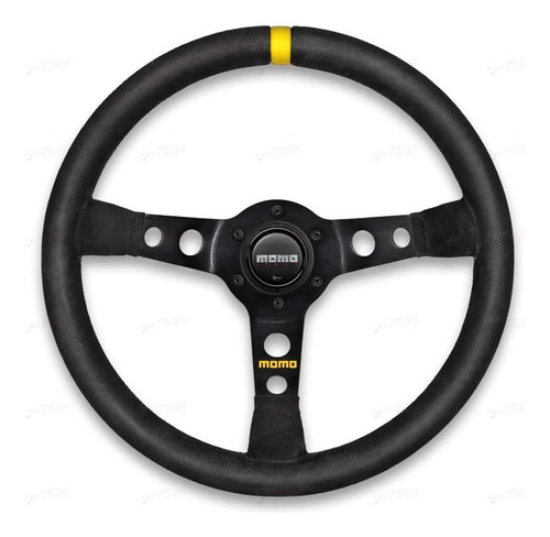 Motorsport Mod. 07 Volante De Carreras Negro Suede Grip Cepi