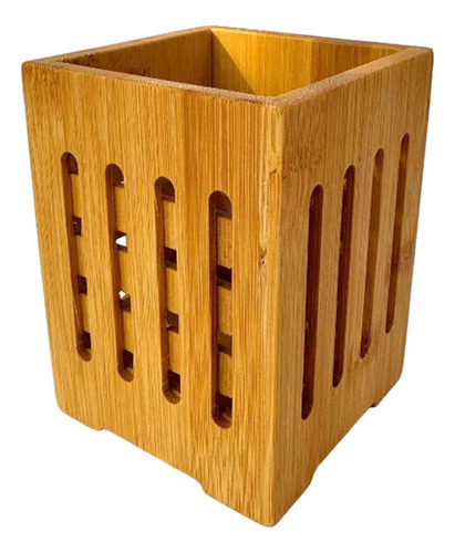 Chopstick Rack Large Capacity Utensil Organizer Bamboo