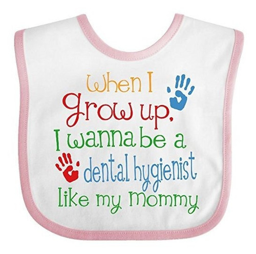 Baberos Para Bebé Inktastic Dental Hygienist Like Mommy Baby