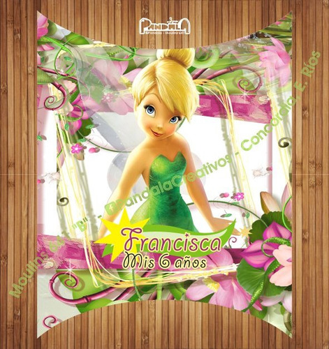 Bolsitas Para Sorpresitas Tinkerbell Campanita X 10 Unid.