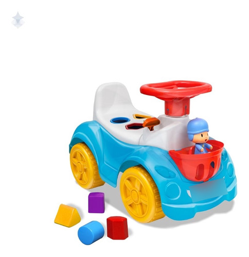 Totoka Triciclo Infantil Bebe Motoca Totokinha Pocoyo Linda