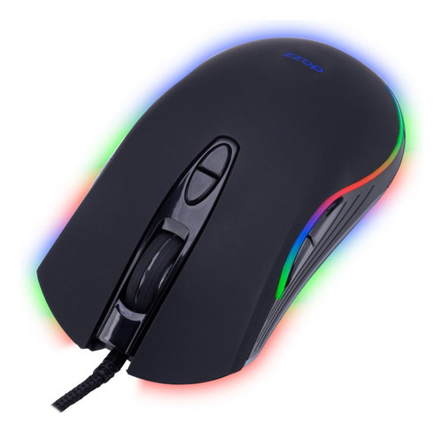 Mouse Gamer 3406fal 6400 Dpi Usb 2.0 Preto Dazz