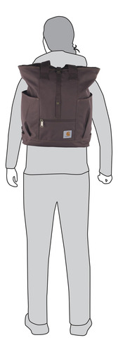 Bolsa Carhartt Convertible Con Funda Para Portátil, Color Vi