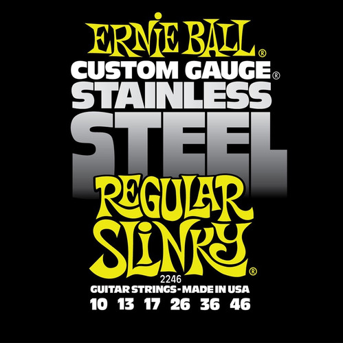 Encordado Ernie Ball 2246 Stainless Steel 0.10 - Oddity