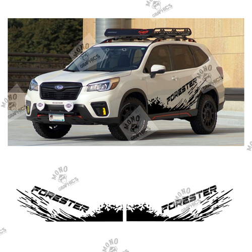 Stickers Subaru Forester Fango Puertas 