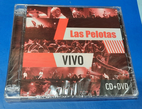 Las Pelotas - Vivo 2011 Cd+dvd New Sellado Ed Argentina Jcd