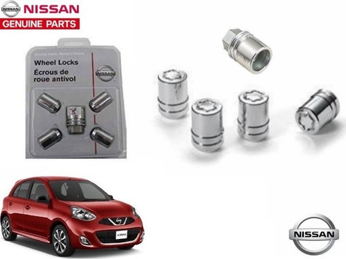 Set Birlos De Seguridad Nissan March 2020 Original