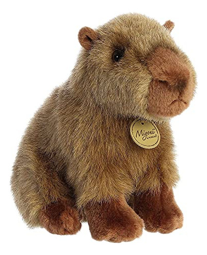 Peluche Aurora World Miyoni 9 Capibara Brown Sitting