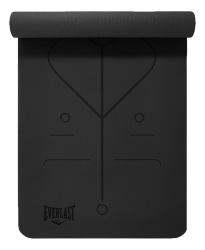 Colchoneta Tapete Yoga Mat Pro 5mm Everlast Grey