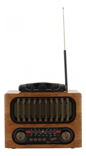 Parlante Bluetooth Retro No1 Radio Recargable Portatil Audio