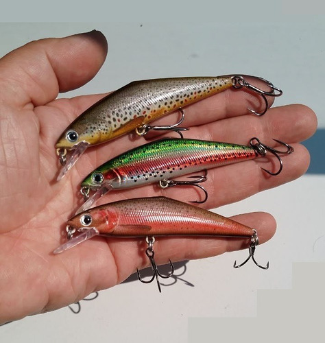 Pack 3 Señuelos De Pesca Minnow 14,5g 8,5cm Tipo Rapala