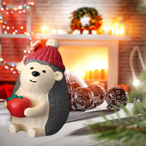 Microfiguras Navideñas En Miniatura, 2 Unidades, Paquete De