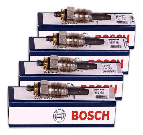 4 Bujias Bosch Precal Vw Gol Countrie- 1.9 Sd Diesel