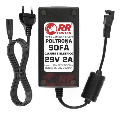 Fonte Dc 29v Para Poltrona Sofá Reclinavel Eletrico