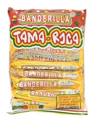 Banderilla De Tamarindo Tama-roca La Original 20pz 