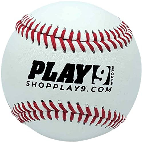 Shop Play 9 Play9 Baseball Training Ball - Leather Baseball