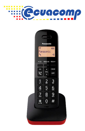 Telefono Inalambrico Panasonic Digital 6.0 C-id 1.9ghz Rojo