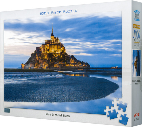 Puzzle Tomax Rompecabezas Monte Saint Michel Francia 1000 P