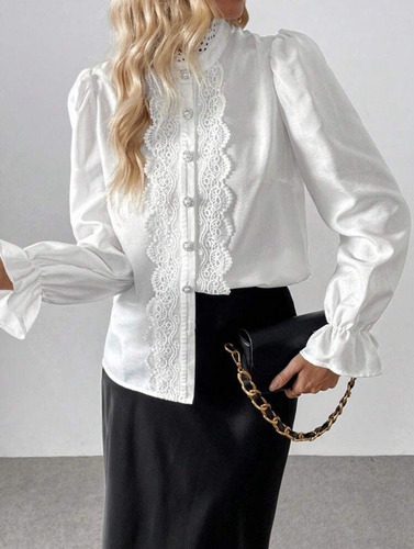 Camisa Romántica, Preciosa Importada - Rumania
