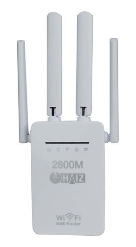 Repetidor Wifi 2800m 4 Antenas Amplificador De Sinal