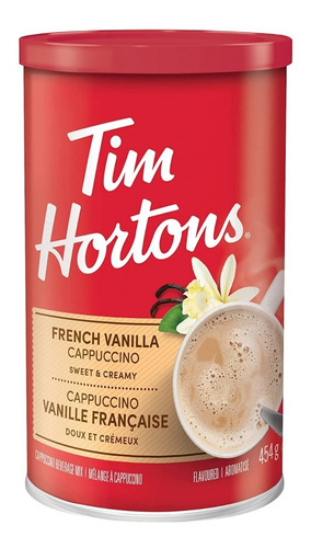 Tim Hortons Café Instantáneo Cappuccino French Vanilla 454gr