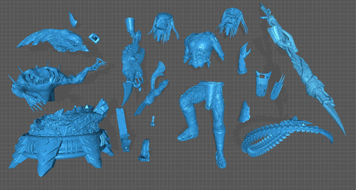 Alien Vs Predator Snx Archivo Para Impresión 3d