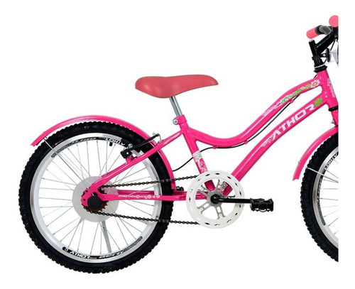 Bicicleta Infantil Athor Mist Aro 20 Cor Rosa Tamanho do quadro 20